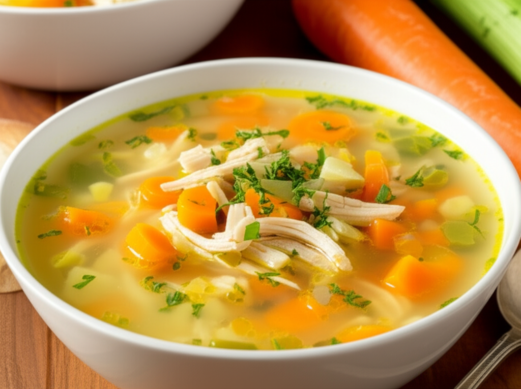 Sopa Deliciosa de Caldo de Galinha: Receita Fácil e Saborosa