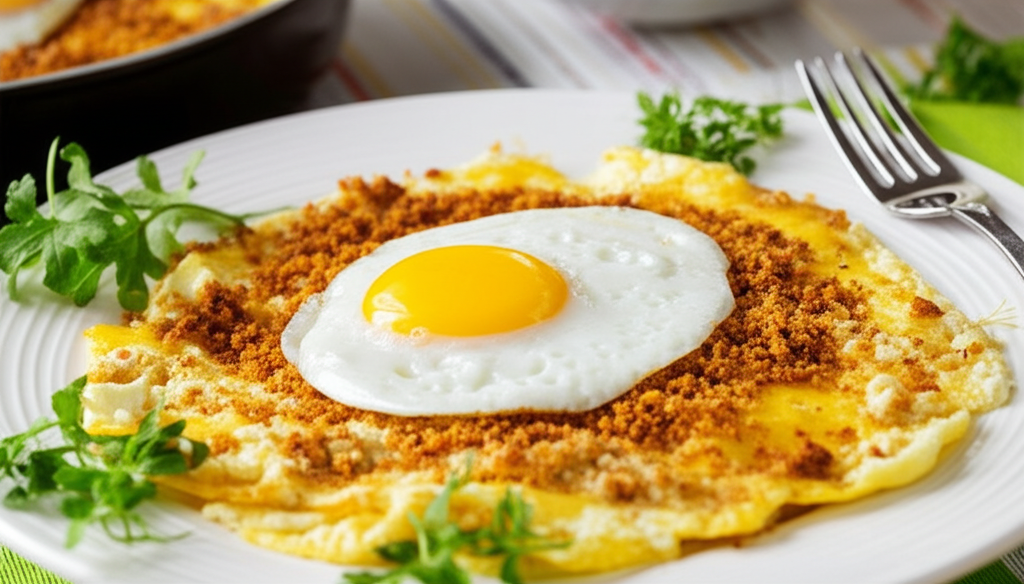 Super Crocante de Ovo com Queijo e Farofa: Uma Explosão de Sabores!