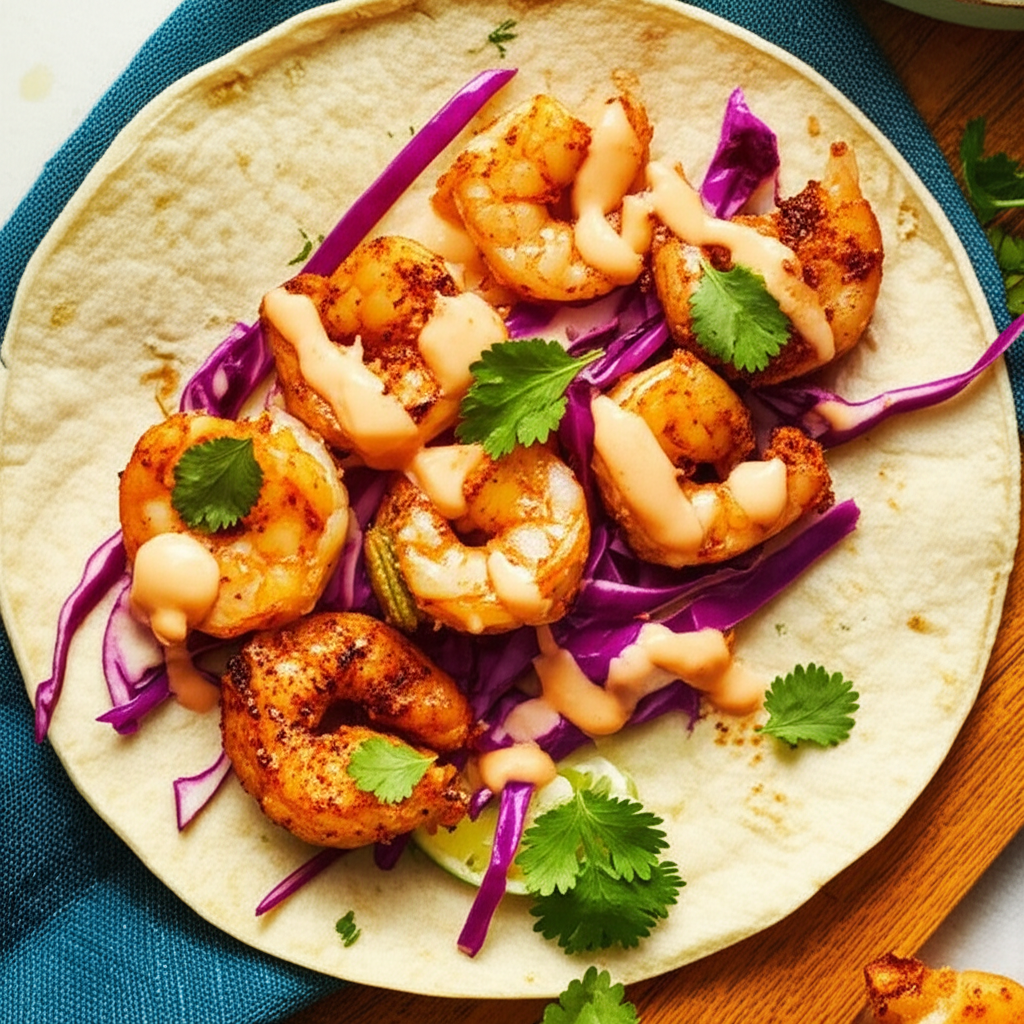 Taco de Camarão Apimentado: Receita Fácil e Deliciosa