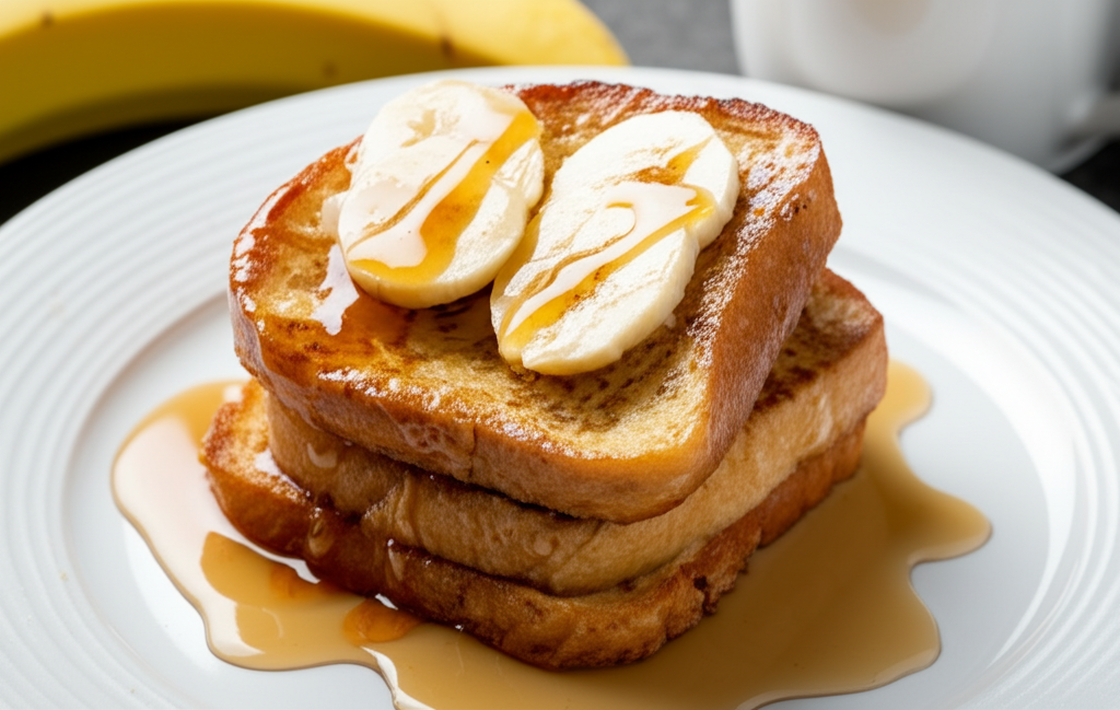 Torrada Francesa Super Delícia com Banana
