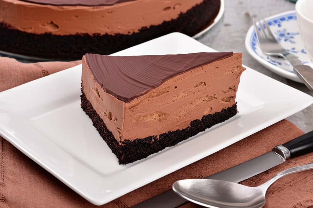 Torta Deliciosa de Chocolate com Bolacha Champanhe: Um Abraço Cremoso!
